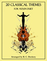 20 Classical Themes for Violin Duet P.O.D cover